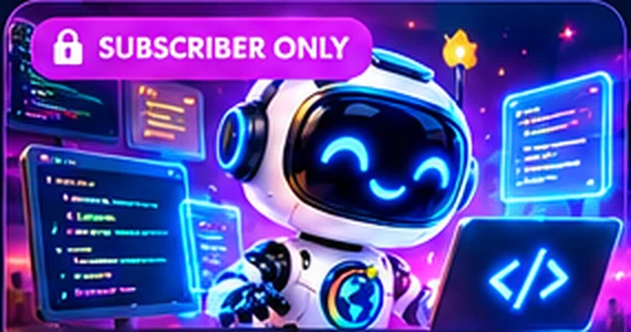 Premium 3D artwork for Coding & Prompting